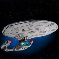 MOC 3600 Pcs Creative Star Trek NCC-1701-D model building blocks Christmas gift