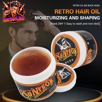 Men's Hair Clay Styling Wax Wholesale Salon Barber Stylist Restoring Modeling Mud Barbershop Hairdressing Supply