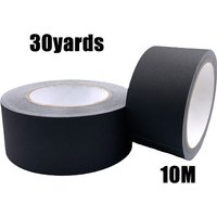 Gaffer Tape Matte Black Heavy Duty Non-Reflective Easy to Tear Leaves No Residue Waterproof Cloth Gaff Tape