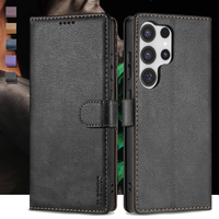 Business Flip Leather Case For Samsung Galaxy S26 S25 S24 Ultra S23 S22 Plus S21+ FE A57 A37 A17 Card Slot Wallet Phone Cover