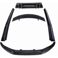 V Style Dry Carbon Fiber Front Rear Bumper Lip Spoiler Body Kit 2017- image 4