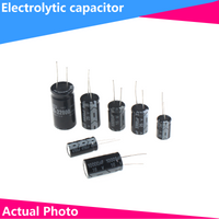 50/20/10/5/2/1PCS 6.3V 10V 16V 25V 35V 50V Aluminum Capacitor 10UF 22UF 33UF 47UF 100UF 220UF 330UF 470UF 680UF 1000UF 150