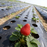 Perforierte Kunststofffolie, atmungsaktiv, landwirtschaftlicher Unkrautkontrollstoff, Pflanzenabdeckung, Unkrautbarriere, Stoff, Garten- und Landschaf