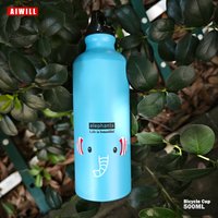 AIWILL 500ml Aluminum Bike Cup Portable Outdoor Water Bottle Random Pattern