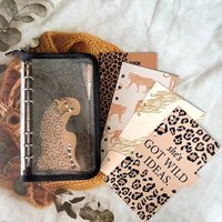 A6 Binder Budget Planner Organizer 6 Ring Zip Envelopes Pockets Index Page Classification Separator Page