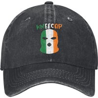 Vintage KneeCap Belfast Irish Gaeilge Republican Baseball Caps Unisex Distressed Washed Snapback Hat Outdoor All Seasons Caps