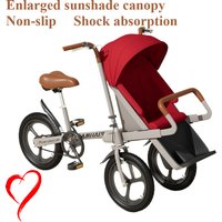 Bicycle with Children Parent-child Bike 20 Inch Front Baby Seat Three-wheeled