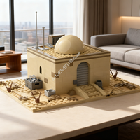 332pcs MOC Star Battle Tatooine House 5 Updated Model Building Blocks Christmas Gifts Architecture Creative Toys Idea Education