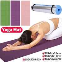 Waterproof Yoga Mat Moisture-proof Yoga Mat Thickened Aluminum Membrane Exercise Mat Portable for Fitness Exercise