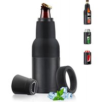 12oz Stainless Steel Beer Cold Storage Tank with Opener Double Wall Vacuum Insulated Thermos Bottle for Drink Can Mug Cool Cold