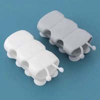 "Caterpillar" Suction-Cup Shower Holder & Base โ No-Drill Bathroom Shower Mount with Suction Base
