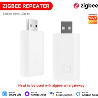 Tuya ZigBee Signal Repeater USB Signal Amplifier Extender,Suitable For Automation of Smart Home Devices, USB Power Supply