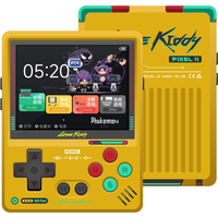 5000+ Games 2025 GKD Pixel 2 Metal Handheld Game Console 2.4" IPS 640x480 Retro PSP PSone 64GB CNC Portable Birthday Gift