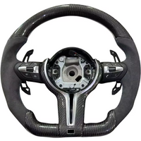 The steering wheel for BMW F30 F10 F31 F20 E90 is made of leather material and sports steering wheel auto parts