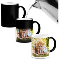 Custom Your Own Design Color Changing Mug, Photo Magic Mug, Gift to Dad Mom Kids, Birthday Surprise Gift Mug
