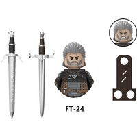 New The Witcher Geralt Bricks For Toy Gifts Red Dead Redemption Building Blocks DIY Mini Actiion Figures For Gifts