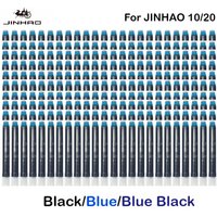 240/6 PCS JINHAO 20 10 Press Fountain Pen Ink Refill Cartridges Black/Blue/BlueBlack For A1 A2 Stationery School Office Supplies