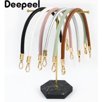 2Pcs 30/40/60/115cm Pu Leather Bag Handles Metal Hook Buckles Handbag Purse Replacement Shoulder Straps DIY Bags Accessories