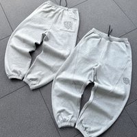 Creative Design Embroidered Sports Casual Pants New 2025 Youth Active Style Straight Leg Eighteen Shorts Men's Fashion