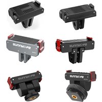 Magnetic Adapter Mount for DJI Action 5 Pro/Action 4 3 2 Quick Release Mount Base for DJI Osmo 360 Camera Tripod Adapter Selfie