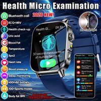 2026 New Nursing Grade Health Analysis SmartWatch ECG+PPG Blood pressure lipids Uric acid Wireless Call Smartwatch For Men Women