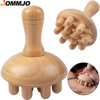Massage en forme de champignon en bois, outil de Massage manuel pour thérapie du bois, Anti-Cellulite, Maderoterapia, Drainage lymphatique, pour une utilisation complète du corps