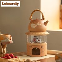Chinese Cattery Coarse Pottery Tea Warmer Holder Candle Heater Stove Kettle Stand Boiling Water Carbon Furnace Chinese Tea Set