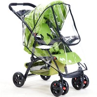 Waterproof Baby Stroller Rain Cover Windproof Baby Carriage Cover Raincoat Pram Rain Cape Outdoor Stroller Accessories