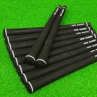 10 pcs Golf grips, Rubber grip, Anti slip pattern design, For wood and iron shaft, Length 26.6cm/10.47inch, Weight 47-48g.