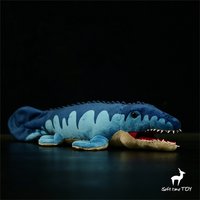 Mosasaur High Fidelity Anime Cute Jurassic Plushie Ocean Dinosaur Plush Toys Lifelike Animals Simulation Stuffed Doll Kawai Toy