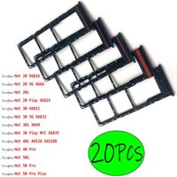 20Pcs,For infinix Hot 20 5G 20i 30 Play NFC 30i 40i 40 Pro 50i 50 Pro Plus SIM Card Tray Slot Holder Adapter Accessories