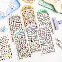 Colorful Little World Cute Stickers for Journaling, Cross-Border Kids Decals for Scrapbooking & Handmade Crafts
