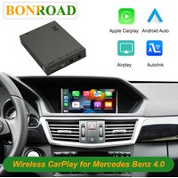 Bezprzewodowe CarPlay dla Mercedes Benz SLK GLK C E W204 X204 W212 2009-2011 NTG4.0 z modułem Android Auto Mirror Link AirPlay