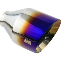 car muffler tail throat 2.5 inch inlet 114mm outlet Car modification Stainless Steel exhaust Tip