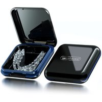Retainer Case Mouth Guard Case with Lid Large Aligner Case Denture Holder Portable Night Guard Case Slim Retainer Container