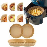 20-100Pcs Air Fryer Disposable Paper Liner Non-Stick Oil-proof Parchment Mat for Cooking Microwave Oven Sheets Special Baking