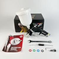 Professional 1.3/1.8mm Auto Paint Painting Spray Gun Automotive Refinishing Pneumatic Car Paint Coating Spray Gun