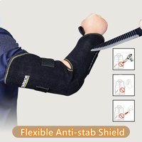 Soft Self Defense Shield For Upper Arm Forearm Elbow Cycling Security Protection Anti-stab Clothes Anti-cutting/chopping