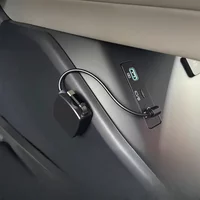 For SHUN SOON Retractable Car Charger Docking Station Fit BYD Changan Geely New Energy Vehicles Auto Fast Charging Accessories