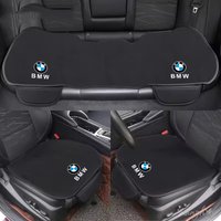 Non-Slip Cover Ice Silk Velvet Plush Car Seat Cushion Keychain for BMW 1 3 5 7 Series X1 X3 X4 X5 F10 F15 F16 F20 F30 F18 F25 M3