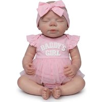 NPK 18inch Solid platinum Silicone Pascale Real baby weight Super Soft Elastic Feel Silicone Version Collectible Doll