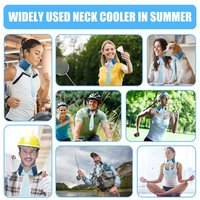 C 35*9cm Summer Neck Cooling Cold Sensation Ice Scarf Ice Pack Sports Headscarf Pet Ice Scarf New Reusable