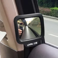 270 Degree Wide Angle Car Rear Magnet Mirror Auxiliary Safety Blind Spot Eliminator For Auto Rearview Cleaner Accessory