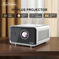 Touyinger H7 Plus Full HD 1080P Outdoor Projector Wi-Fi Portable H6 Pro Update Version Projector LED Home Theater