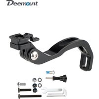 AliExpress DEEMOUNT Deemount Front Fork Install Headlight Stand Mount Action Camera Clamp Rack Fits Gopro Interface Brompton Road Bike MTB Parts