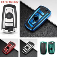 4 Buttons for BMW F30 F20 F10 F18 F22 F01 X3 X4 F06 F02 M3 M5 Car Key Cover Case Shell Auto Styling Accessories