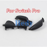 1set Black Left Right L R ZL ZR Trigger Key Buttons Replacement For Nintend Switch Pro For NS Pro Controller Buttons Repair New