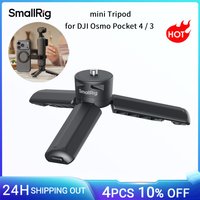 SmallRig Mini Tripod for DJI Osmo Pocket 4 / 3 / Action 6/5 Pro for Action Cameras 1/4"-20 Screw, Load Capacity 500g/17.6oz 6049