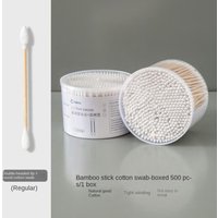 Portable Double Head Cotton Swab Wooden Wadded Sticks Multipurpose Disposable Cotton Swab Cleaning Cotton Swabs