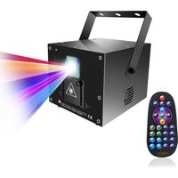 5W RGB Laser Light DMX512 Remote Control Laser Cube Wireless Animation Lazer Projector Stage Effect For Disco Party Wedding